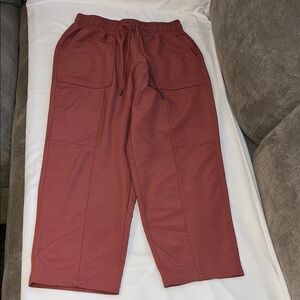 Women Casual Pants in Burgundy used good condition
